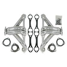 Mastodon Block Hugger Headers, Chevy Small Block