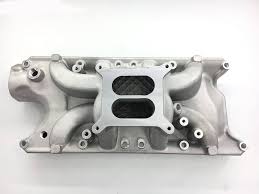 Mastodon Intake Manifold, Dual Plane Aluminum,SBF