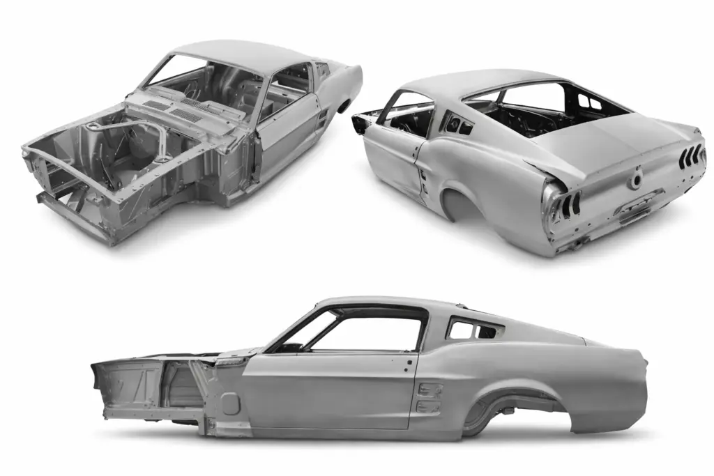 Dynacorn 1967-1968 Ford Mustang Fastback body shell