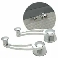Mastodon Universal Window Handles 3 inch Chrome