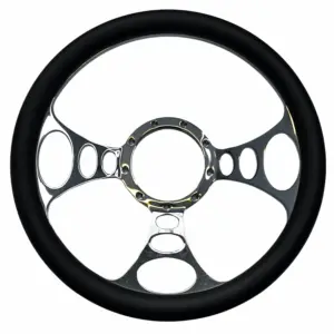 Mastodon Steering Wheel Adapter 9 Holes Black