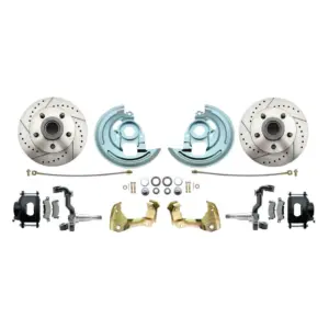 AP Racing 4 Pot Piston Disc Brake Kit - Black