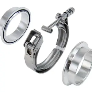 Mastodon 3 inch Stainless Steel V-Band Flange Clamp