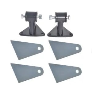 Mastodon Engine Swap Mounts, Weld-In, SBC/BBC