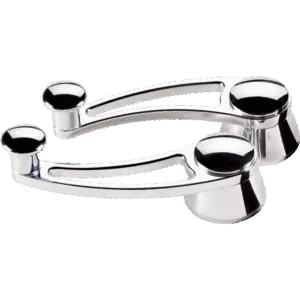 Mastodon GM Chrome Door Window Crank Handle Pair S