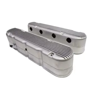 Mastodon Valve Covers, Tall Aluminium, Satin Black LS