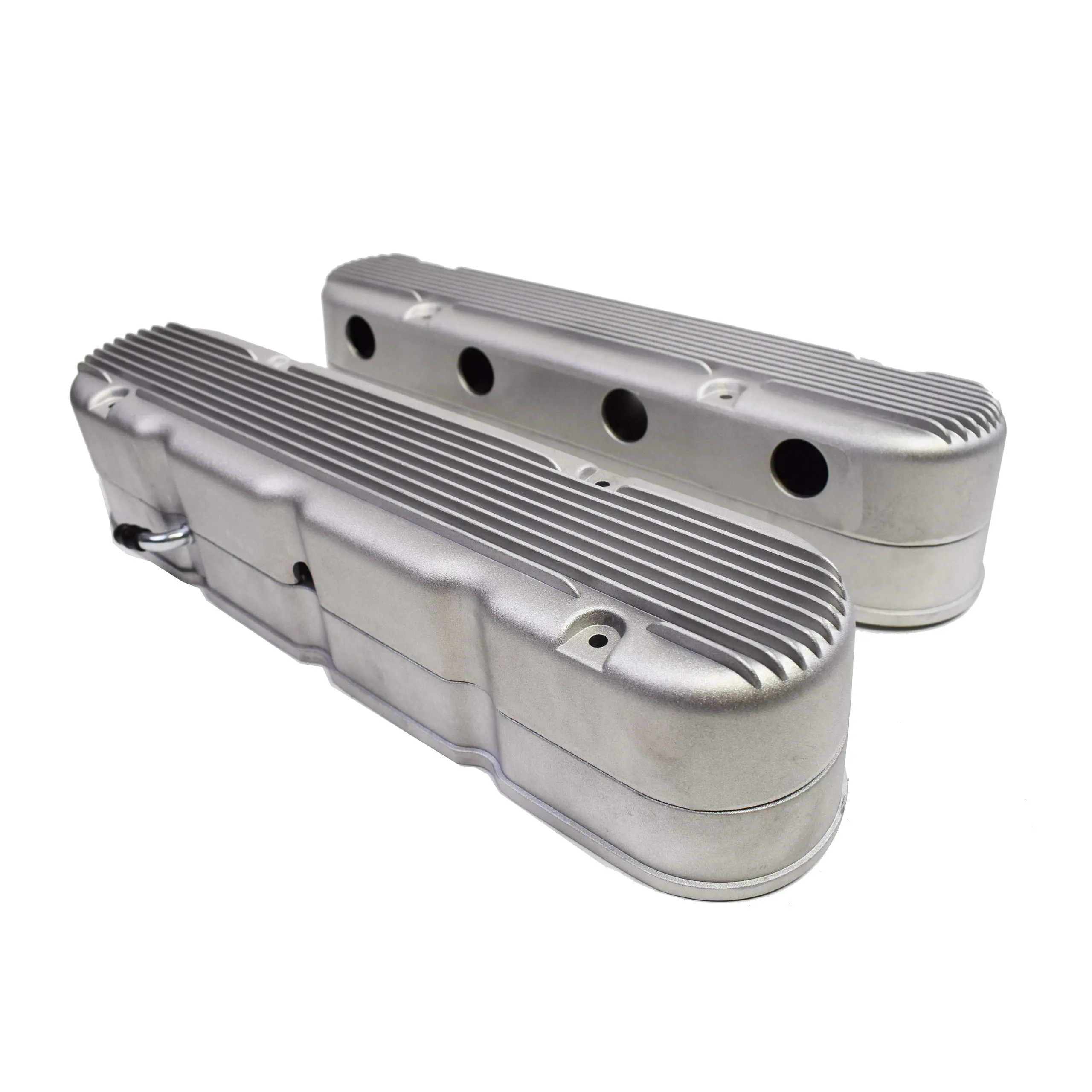 Mastodon Valve Covers, Tall Aluminium, Satin Black LS