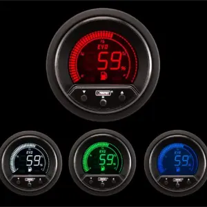 Depo Racing Fuel Gauge, 60mm, LED