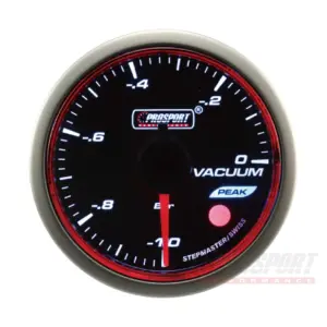 Prosport Performance Vacuum Bar Gauge, 60mm, LED 3